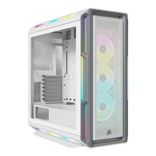 Corsair 4000D Airflow Tempered Glass ATX Mid-Tower Computer Case - White -  Micro Center