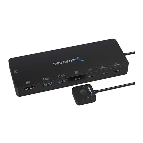 Sabrent USB 3.0 Sharing Switch for Multiple Computers and Peripherals -  Micro Center