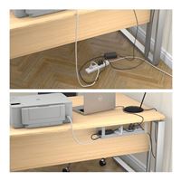 D-Line Cable Organizer Shelf - Black - Micro Center