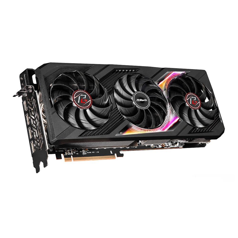 ASRock AMD Radeon RX 7900 XT Phantom Gaming Overclocked Triple Fan 20GB GDDR6 PCIe 4.0 Graphics ASRock AMD Radeon RX 7900 XT Phantom Gaming Overclocked Triple Fan 20GB GDDR6 PCIe 4.0 Graphics