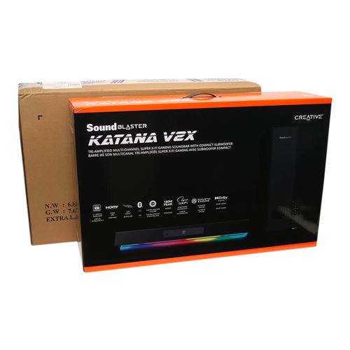 - Katana V2X Sound System Blaster Micro Home Labs Center Creative Theater