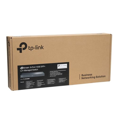 TP-LINK JetStream TL-SX3008F 8 Port 10G SFP+ L2+ Smart Managed