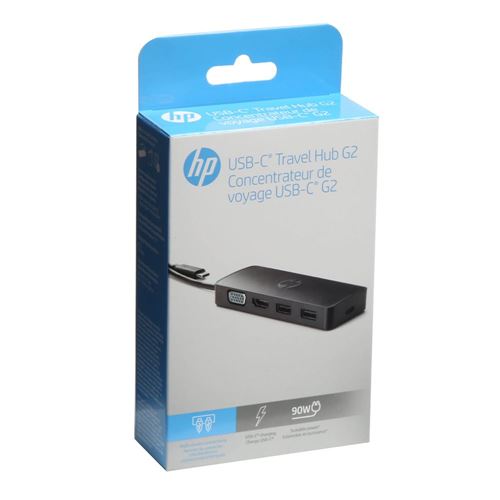 Tilslutte foragte Transplant HP USB-C Travel Hub G2 - Micro Center