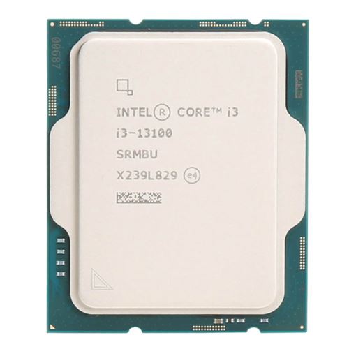 Intel Core i3 13100 Raptor Lake 3.4GHz Quad Core LGA 1700 Boxed