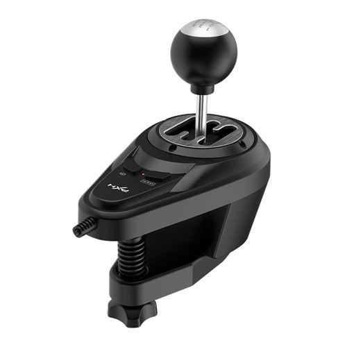 PXN A7 Shifter, 6 +1 Shifter with Handbrake Button and Shift Button for  High & Low Gear Universal Shifter for PC, PS4, Xbox, - Micro Center