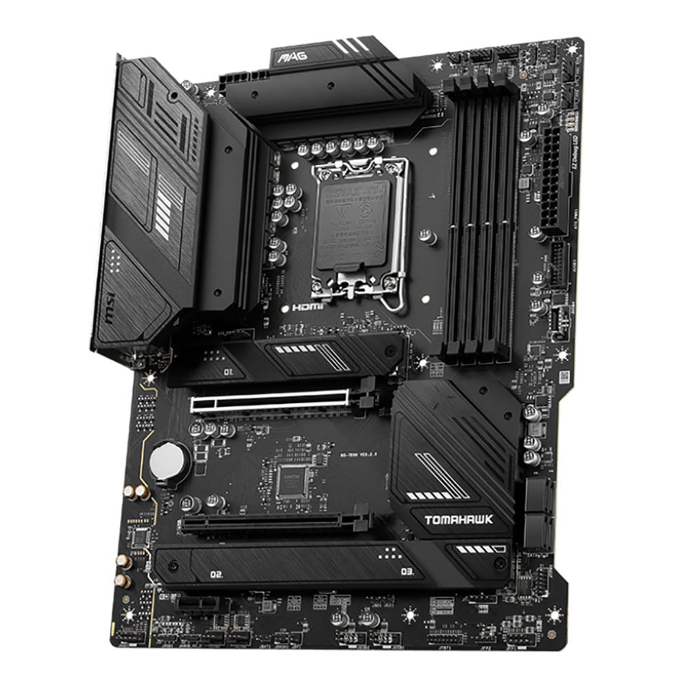 MSI B760 MAG Tomahawk WiFi DDR4 Intel LGA 1700 ATX Motherboard - Micro ...