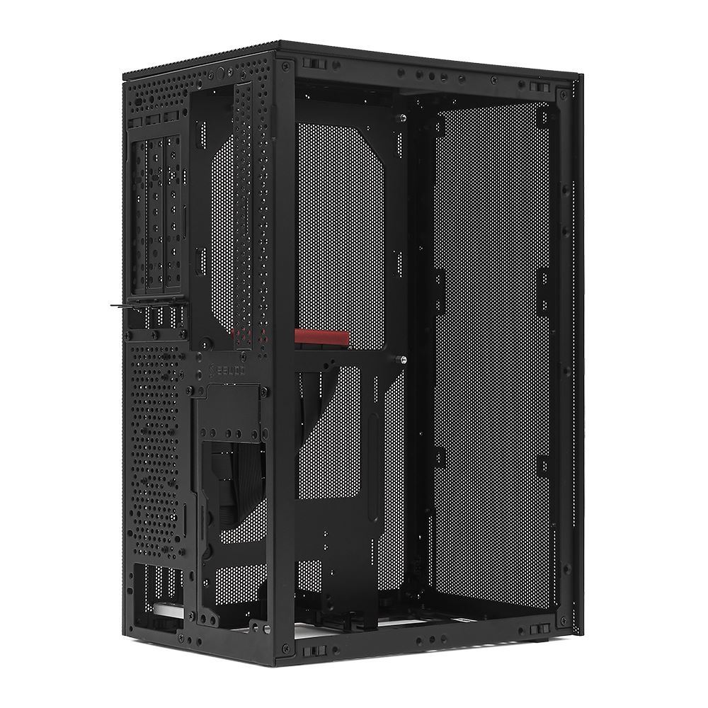 Lian Li Meshroom S PCIe 4.0 Mini-ITX Mini Tower Computer Case - Black ...