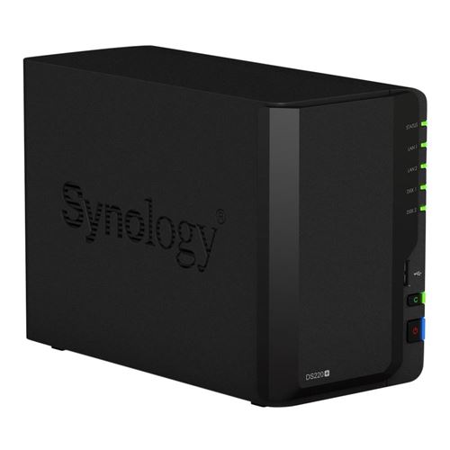 Synology 16TB DiskStation DS220+ 2-Bay NAS Enclosure Kit with