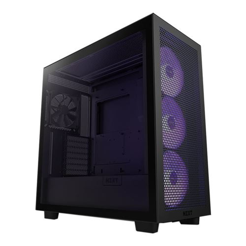NZXT H7 Flow RGB Tempered Glass ATX Mid-Tower Computer Case