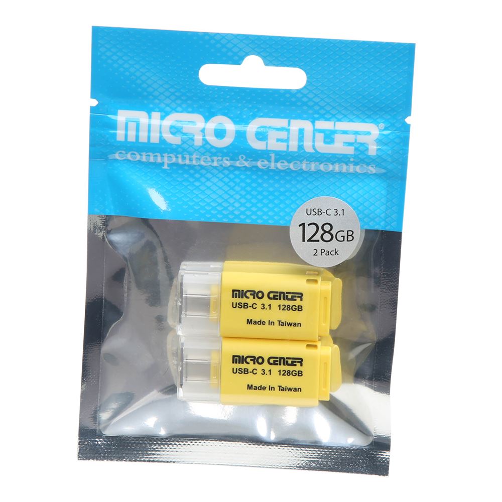 Micro Center 128GB USB TypeC SuperSpeed USB 3.1 (Gen 1) Flash Drive