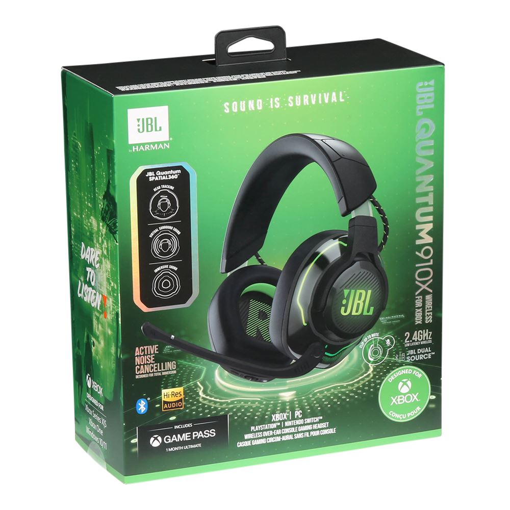 JBL Quantum 910 Xbox JBL QuantumSPATIAL 360 Audio Active Noise