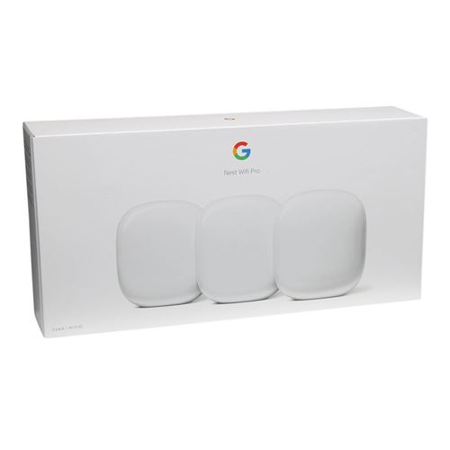 Google Nest Wifi Pro, Wi-Fi 6E, 4-pack