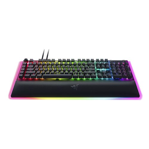 Razer BlackWidow Mechanical Gaming Keyboard: Green Mechanical Switches -  Tactile & Clicky - Chroma RGB Lighting - Anti-Ghosting - Programmable Macro