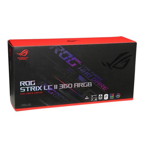 ASUS ROG STRIX LC II All in One 360mm CPU Water Cooling Kit