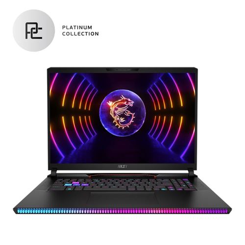 MSI Raider GE78HX 13VG-020US 17.3 Gaming Laptop Computer Platinum