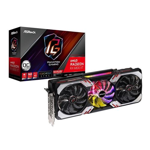 PowerColor AMD Radeon RX 6800 XT Red Dragon Triple-Fan 16GB GDDR6 PCIe 4.0  Graphics Card - Micro Center