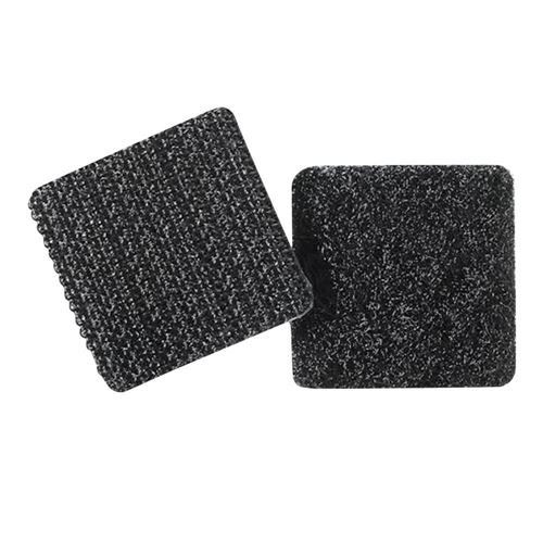 VELCRO Mounting Squares 7/8 Inch 12 ct - Black - Micro Center