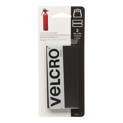 VELCRO Industrial Strength 2 Pack 4 x 2 - Clear - Micro Center