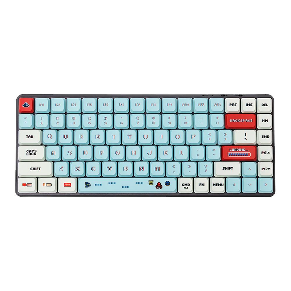 Azio Cascade Slim XDA Keycap Combo Set - Retro Arcade (Dark) - Micro Center