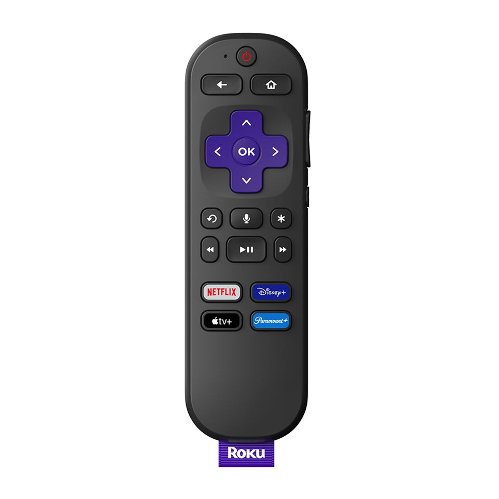 Roku Voice Remote (Official) for Roku Players, Roku Audio, and Roku TV ...