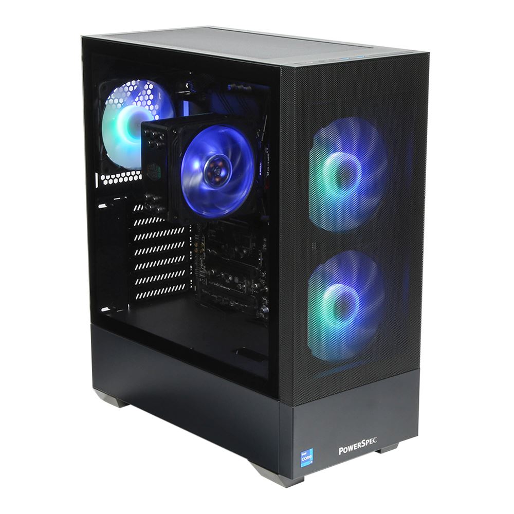 PowerSpec B750 Desktop Computer; Intel Core i7 12th Gen 12700K 3.6GHz ...