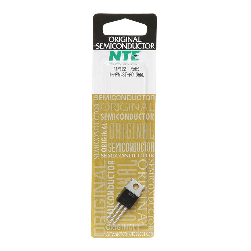 NTE Electronics Transistor NPN Silicon Darlington Bvceo 100V IC 5A TO