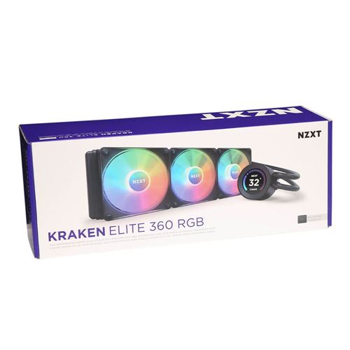 NZXT Kraken  Elite RGB mm All in One Liquid CPU Cooling Kit