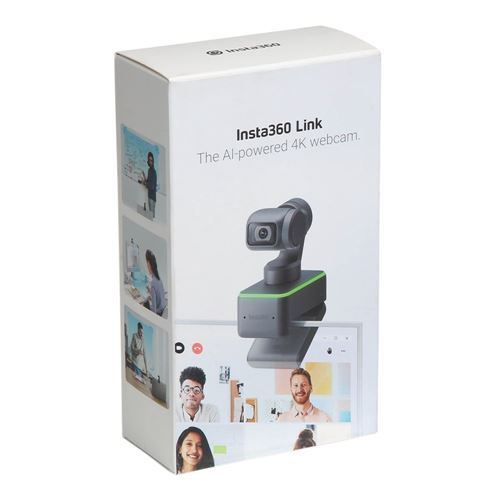 Insta360 AI Micro Center - Webcam 4K Link