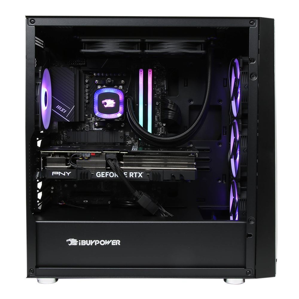 IBuyPower TraceMRA7N47T01 Gaming PC; AMD Ryzen 7 7700X 4.5GHz Processor ...