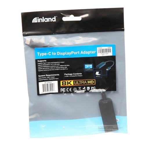 Inland USB Type-C to HDMI 2.1 - 6ft. - Micro Center