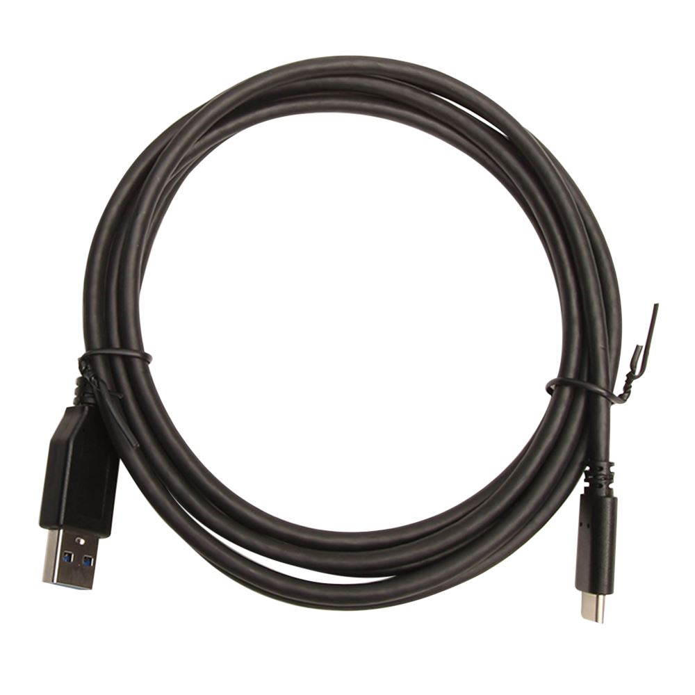 Inland USB Type-A to USB Type-C (Black) - 6 ft. - Micro Center