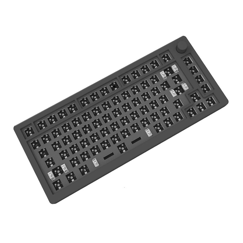 Inland Gaming MK PRO 75% Wired DIY Custom Gaming RGB Barebone Keyboard ...