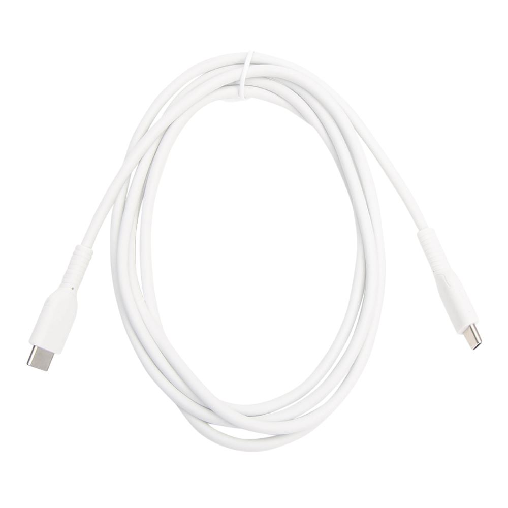 Inland USB TypeC to USB TypeC Cable (White) 6ft. Micro Center