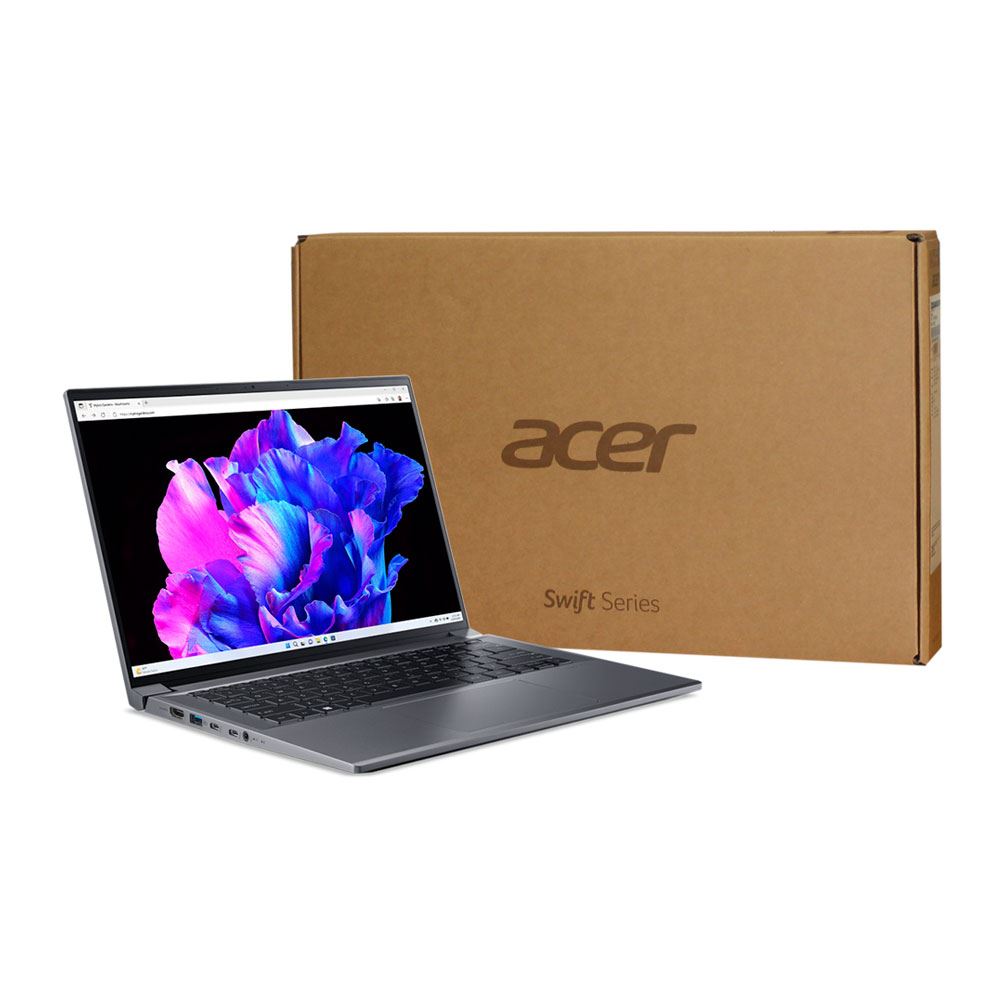 Acer Swift X 14 SFX14-71G-7978 OLED 14.5" Laptop Computer - Gray; Intel ...