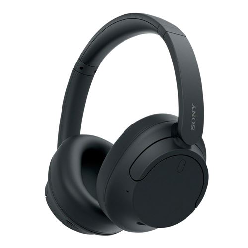 - Active Canceling Center Noise Black Micro WH-CH720N Sony Headphones Bluetooth Wireless -