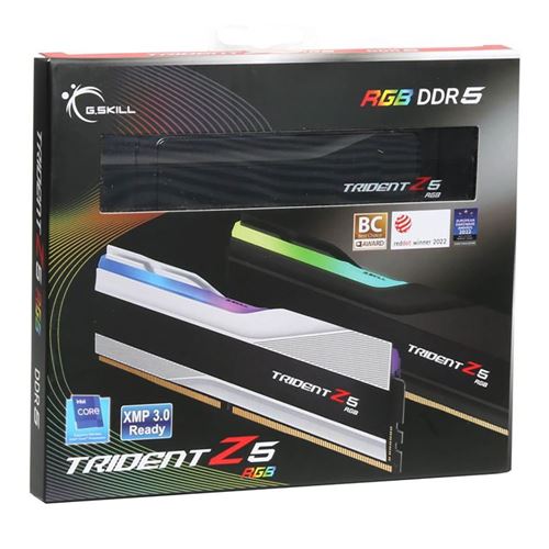 Test • G.SKILL Trident Z5 RGB DDR5-6400 CL32 2x32 Go - Hardware & Co