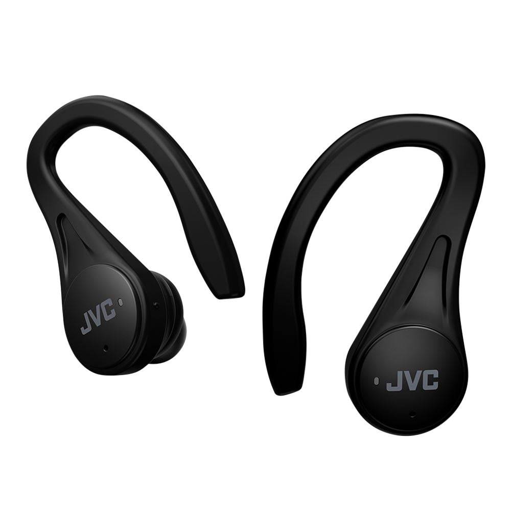 JVC Sport True Wireless Bluetooth Earbuds - Black - Micro Center