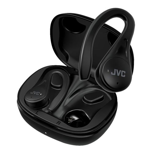 JVC Sport True Wireless Bluetooth Earbuds - Black - Micro Center