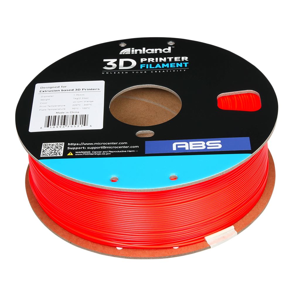 Inland UV Lumi Orange swatch