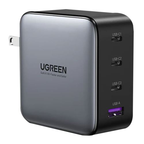 UGreen Nexode 100W USB C Wall Charger - 4 Ports - Micro Center