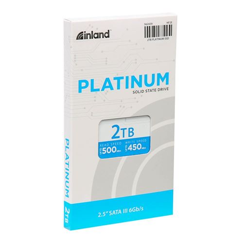 INLAND Professional 128GB SSD 3D TLC NAND SATA III 6Gb/s 2.5 7mm Internal  Solid State Drive (128GB)