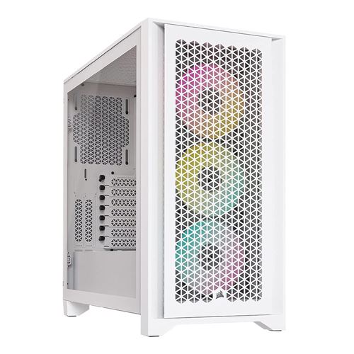 Corsair 3000D AIRFLOW Mid-Tower PC Case - White - Tech Bit Store