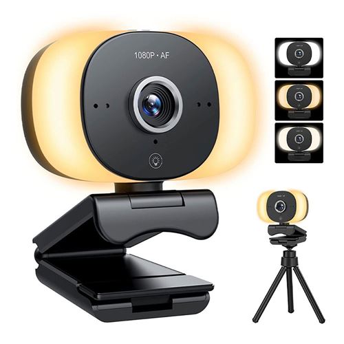 Inland iC820 Light 1080P 60FPS Webcam - Micro Center