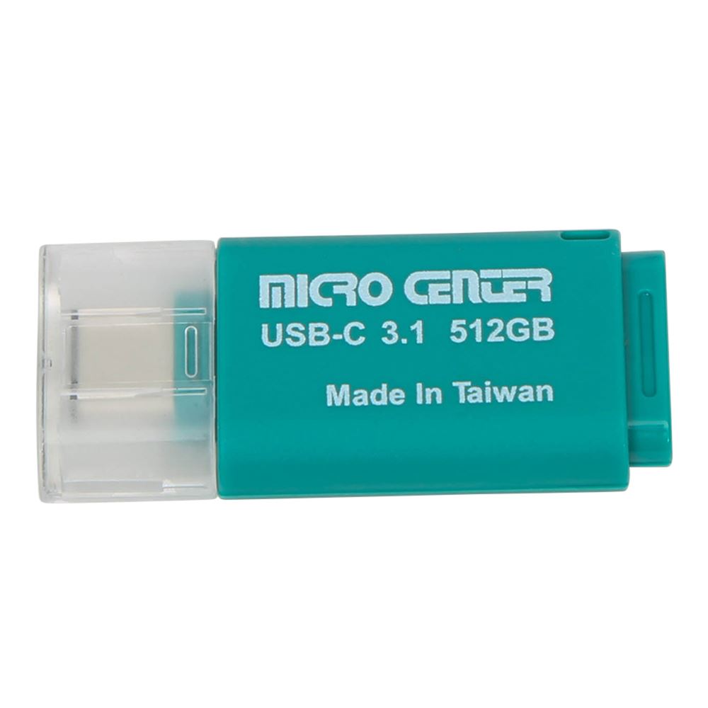 Micro Center 512GB USB TypeC SuperSpeed USB 3.1 (Gen 1) Flash Drive