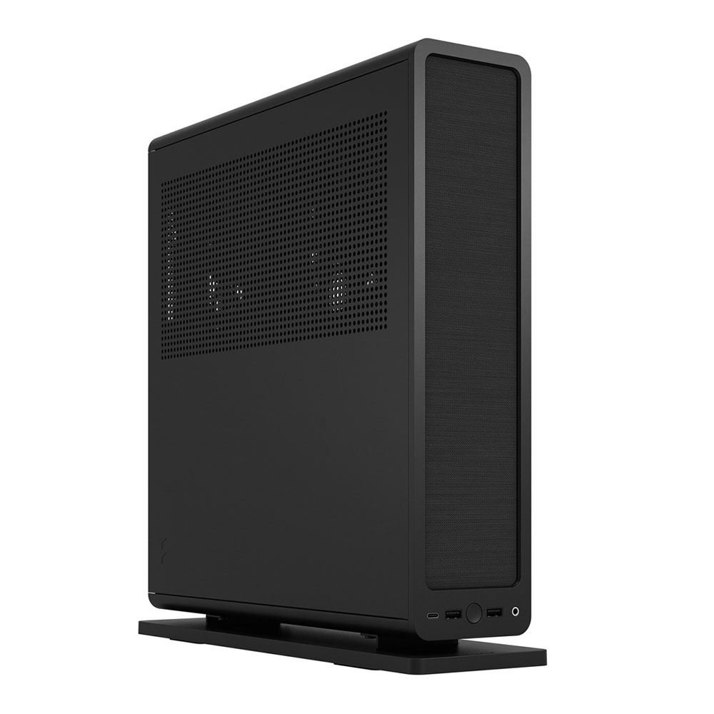 Fractal Design Ridge Mini-ITX Mini Tower Computer Case - Black - Micro ...