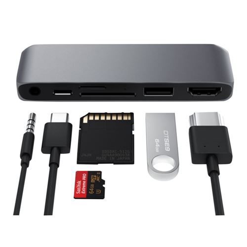 Adafruit Industries USB Mini Hub with Power Switch - Micro Center