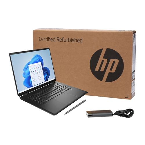 HP - Spectre 2-in-1 16 UHD+ Touch-Screen Gaming Laptop - Intel Evo Core i7  - 16GB Memory - Intel Arc A370M - 1TB SSD - Nightfall Black 