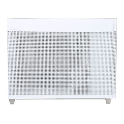 ASUS Prime AP201 microATX Mini Tower Computer Case - White - Micro Center