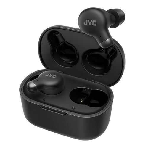 JVC - Marshmallow Plus True Wireless Headphones with Noise Cancelling -  Black