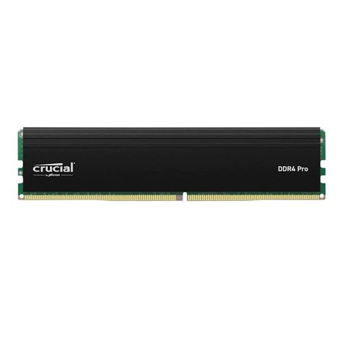 Crucial Pro 32GB (2 x 16GB) DDR4-3200 PC4-25600 CL22 Dual Channel